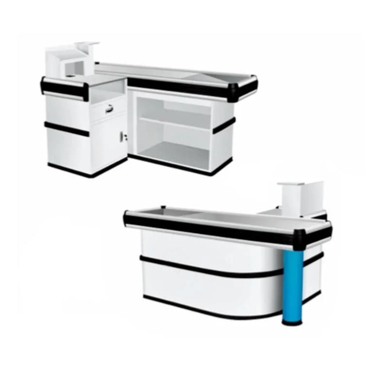 High Grade Checkstand Store Chekcout Counter Cashier Table