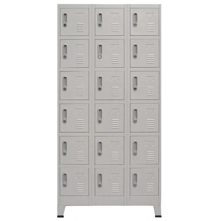 18 Metal Locker Locker Steel Cabinet Clothing Storage Person Locker Storage Cabinet Casier Casillero Taquilla