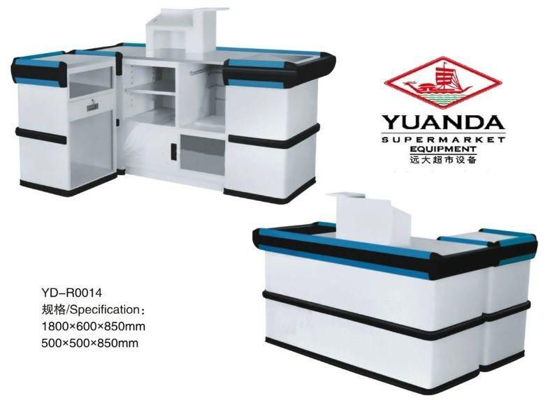 Yd-R0011 Supermarket/Retail Store Cashier Used Checkout Counters for Sale