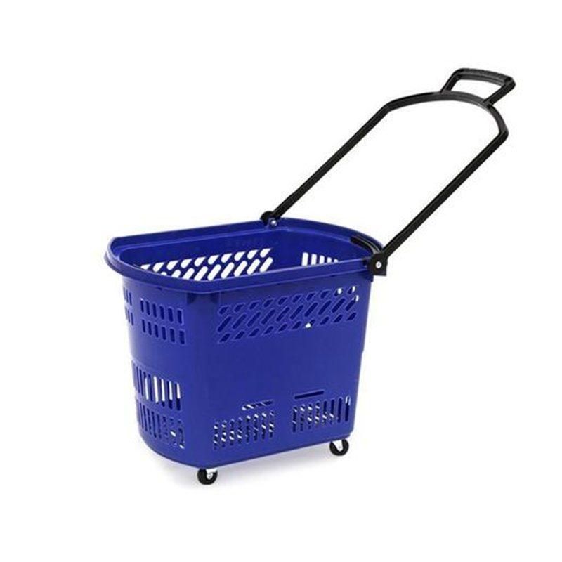 Customized Logo Supermarket Store Shopping Basket