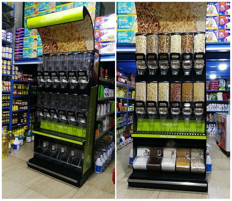 2022 Popular Strong Iron Four Layer Display Shelf Supermarket