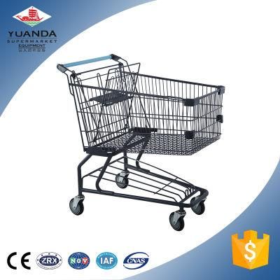 Smart Supermarket Metal Wire Grocery Shopping Trolley Cart