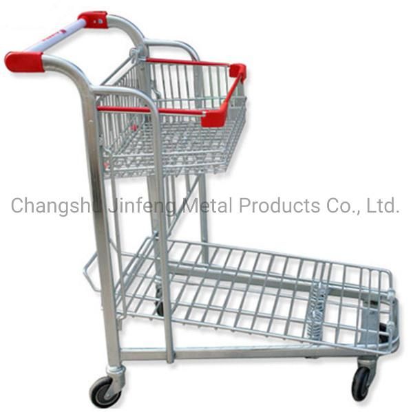 Supermarket Metal Shopping Carts Trolleys