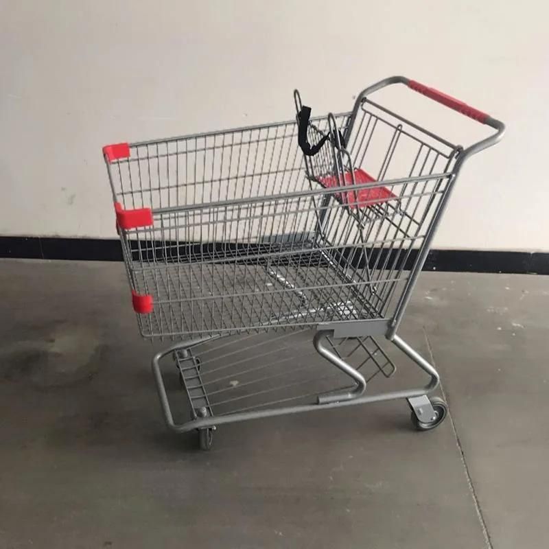 Factory Directly Supply Cheap Shopping Trolley for Supermarket