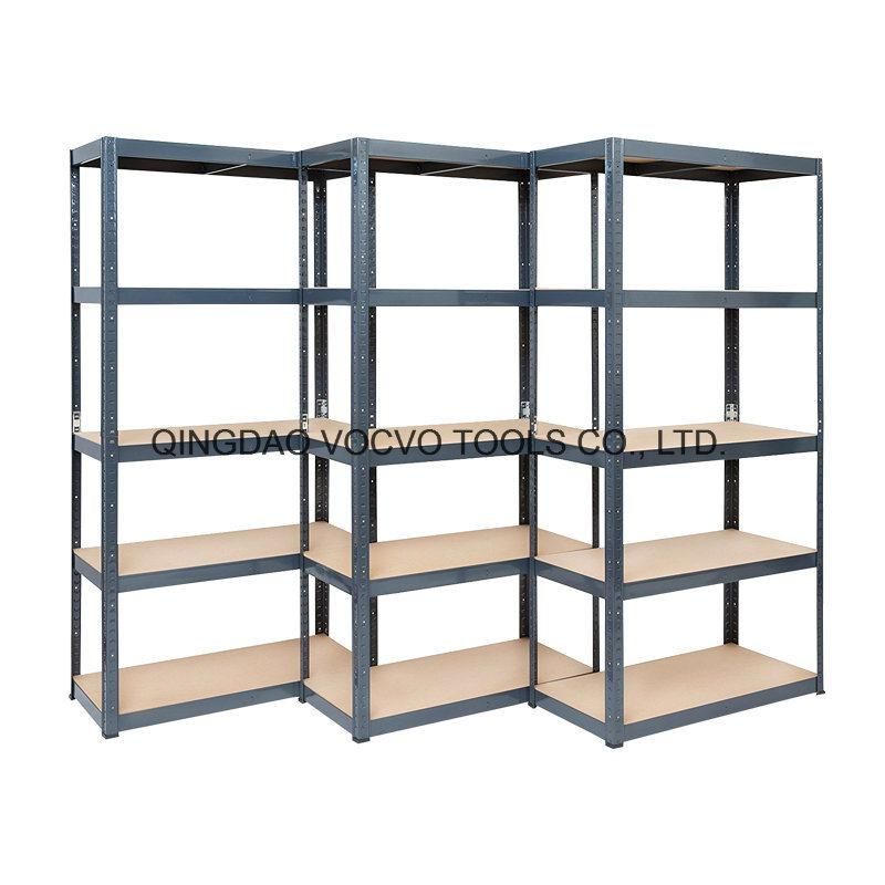 Heavy Duty Boltless Metal Shelving 5-Shelf Shelf Unit