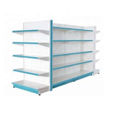 Grocery Store Shelving Merchandise Display Gondola Pharmacy Shelves