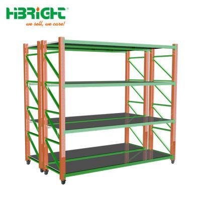 Warehouse Medium Duty System Stackable Steel Pallet Rack