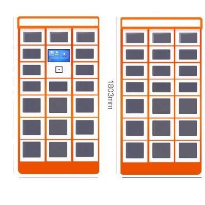 Double-Sided Opening Intelligent Food Locker 24-Hours Self Service