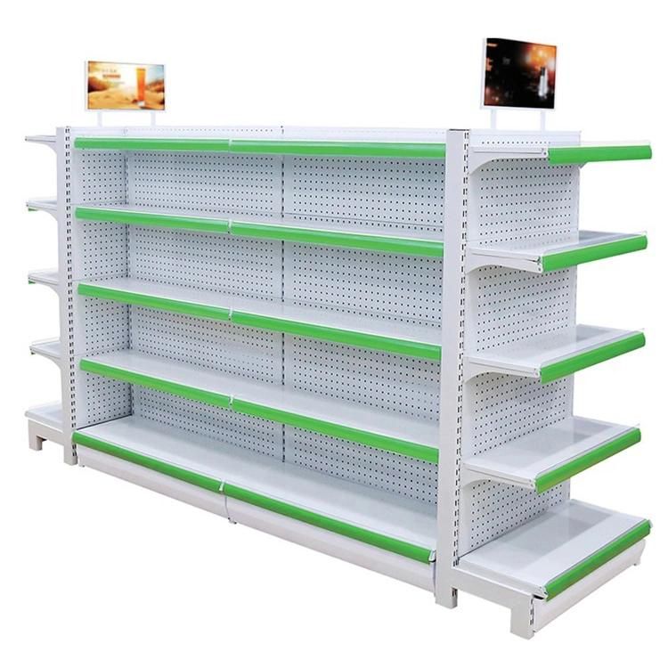 Top Sale Delicate Supermarket Shelves Custom Cosmetic Shelving