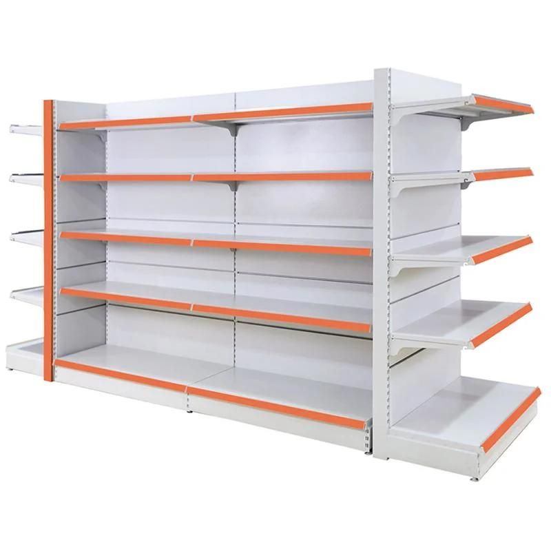 Wholesale Store Shelf Supermarket Gondola Metal Display Shelf