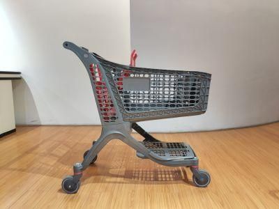 Pure Plastic Supermarket Hypermarket Shopping Trolley