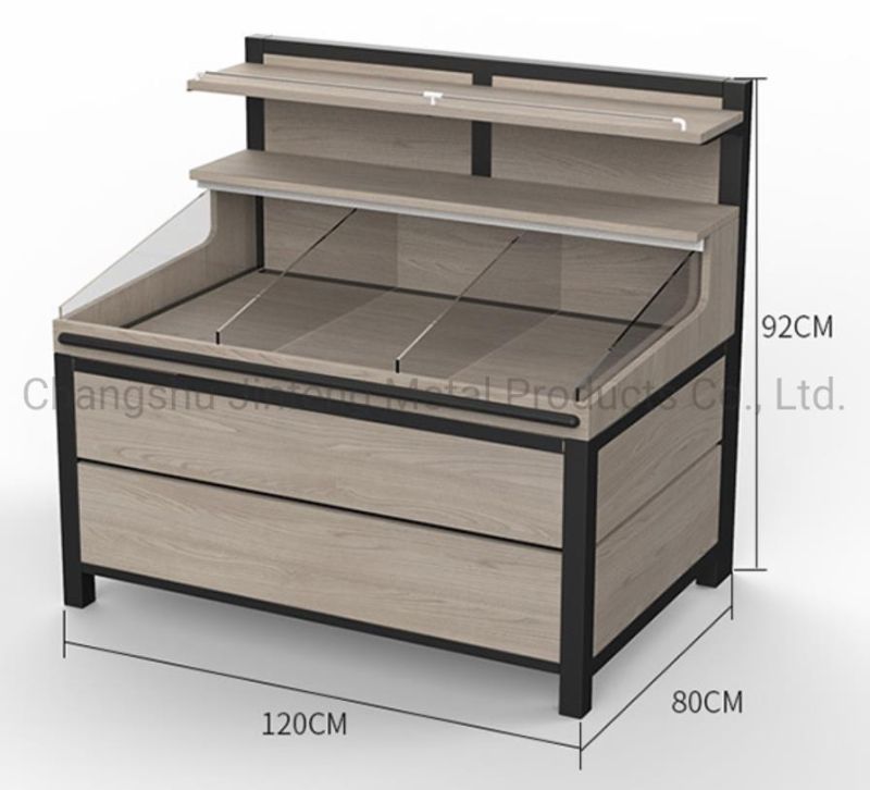 Shopping Mall Wooden Display Rack Shelves Rack