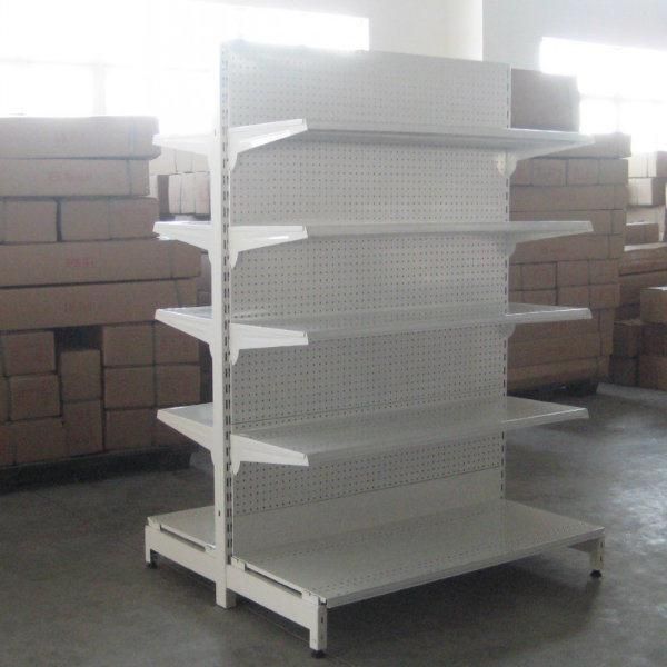 Wholesale Steel Supermarket Gondola Shelf Display Rack Shelving System Manufacture