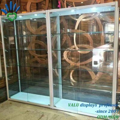 Commercial Retail Stores Commodity Display Glass Storage Showcase