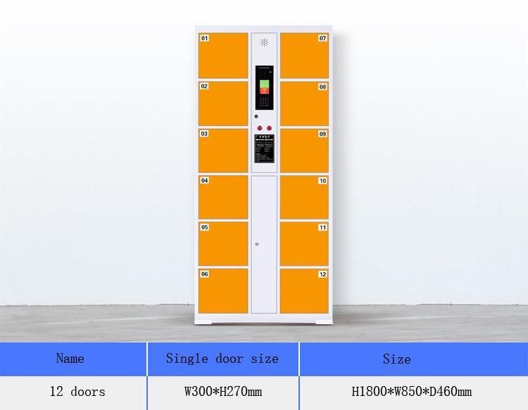 Supermarket Electronic Pin/Qr Code Luggage Locker