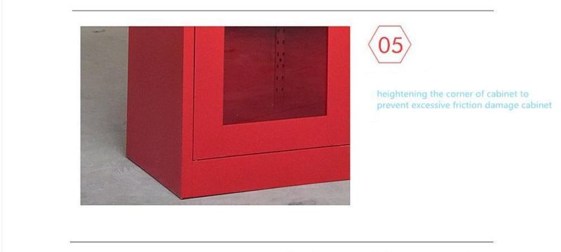 Steel Fire Fighting Equipment Storage Cabinet