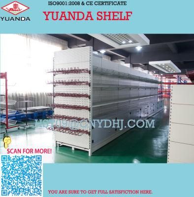 Ce Double Sided Supermarket Display Shelf