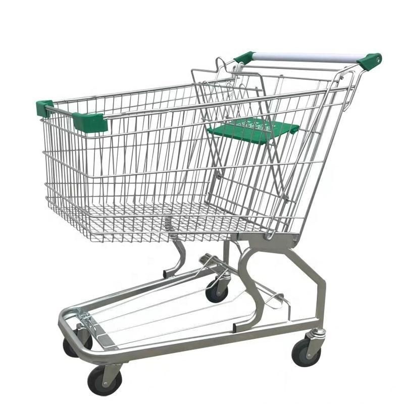 New Multifunction Wheel Climbing Stair Shopping Trolley with Seat