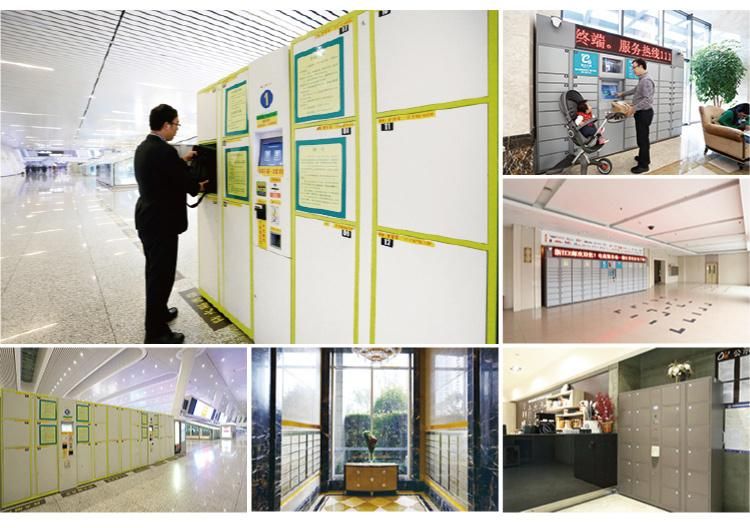 Self-Service Parcel Delivery Outdoor Lockers