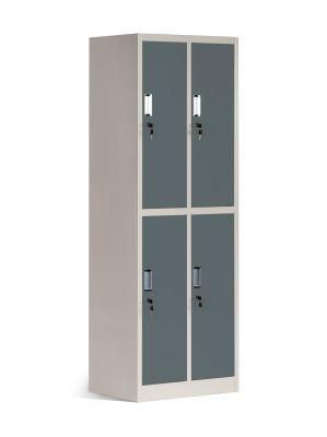 Gray Steel Locker Industrial Metal Storage Locker