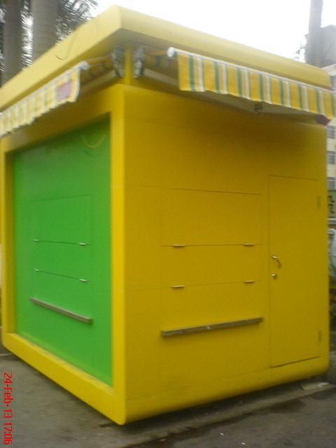 Kiosk Booth with Metal (HS-027)