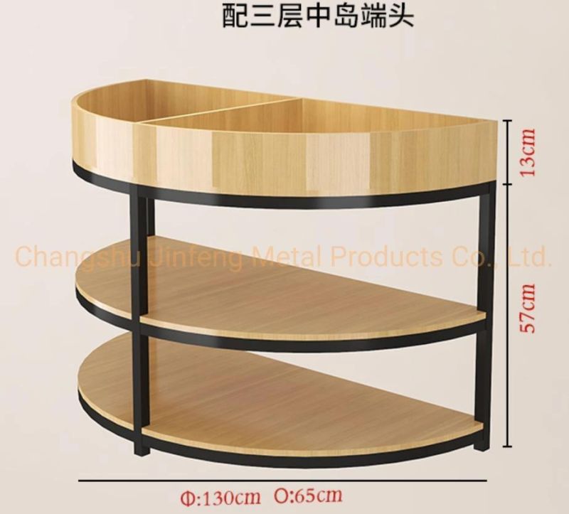 Supermarket & Store Fixture Three Layer Display Racking for Snacks