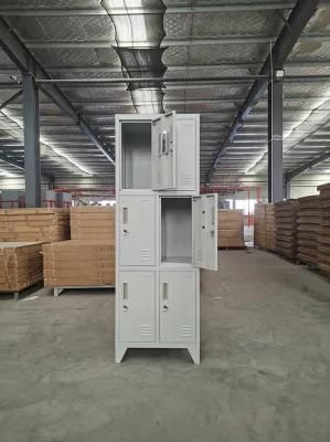 Metal Locker Cabinet 6 Doors