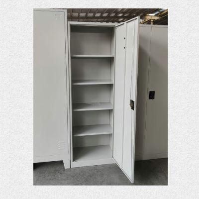 Fas-009 Knock Down Single Door Staff Metal Clothing Cabinet Steel Locker