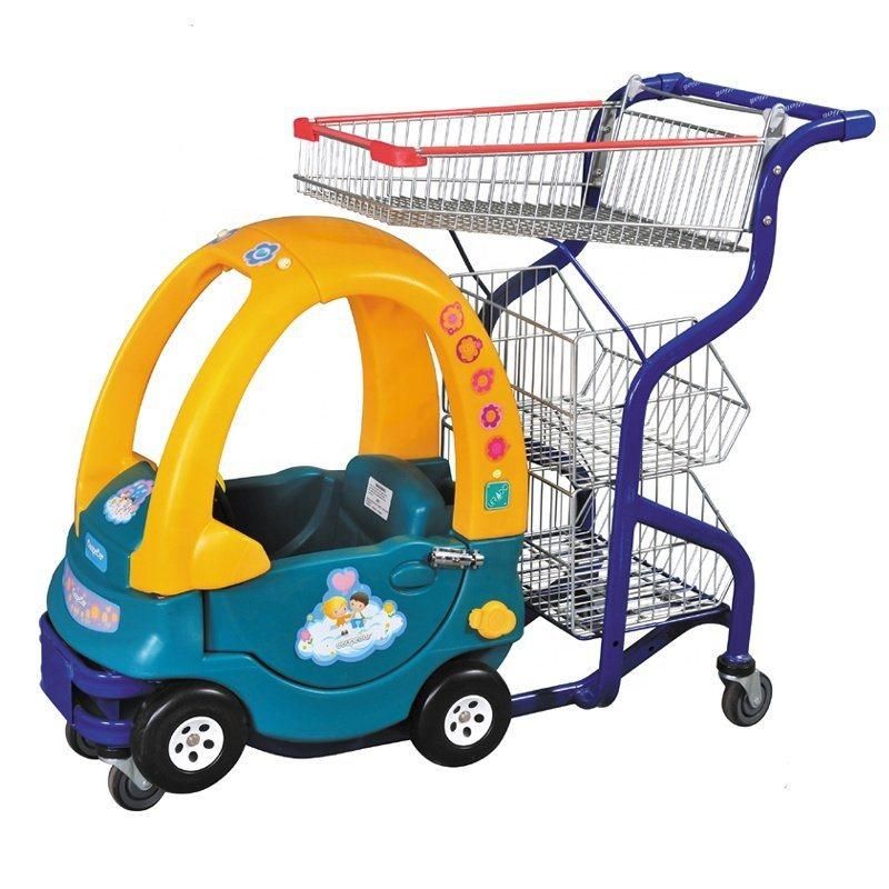 Supermarket Shopping Toy Car Mini Kids Shopping Trolley