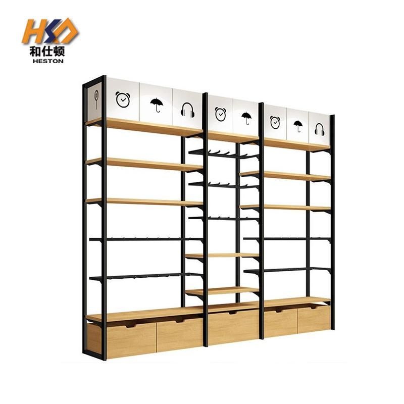 Manufacture Heavy Duty Cold-Rolled Steel Supermarket Rack Gondola Supermarket Shelves