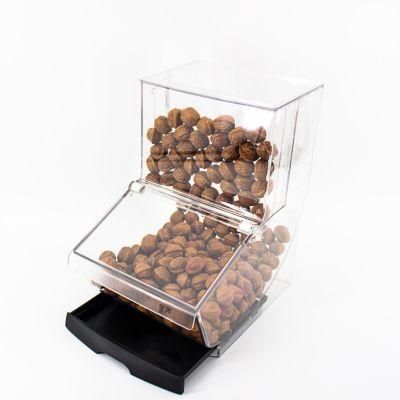 Plastic Candy Storage Boxes Supermarket Candy Dispenser