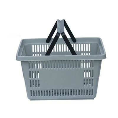 Plastic Basket Customized Color Supermarket Shopping Basket