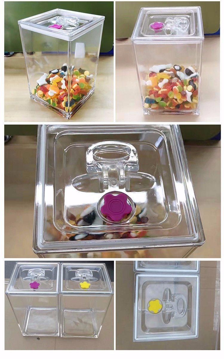 Well Sealed Bulk Sugar Container Bulk Candy Display Container