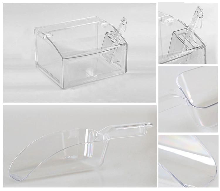 Hot Sale Transparent Scoop Bins for Bulk Candy Shop