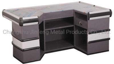 Supermarket Equipment Checkout Counter Convenience Store Cashier Desk Jf-Cc-038