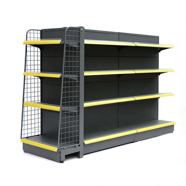 Hot Selling Advertising Display Metal Supermarket Shelf