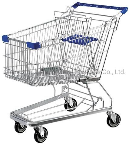 Supermarket Retail Equipment High-Quality Metal Shopping Cart