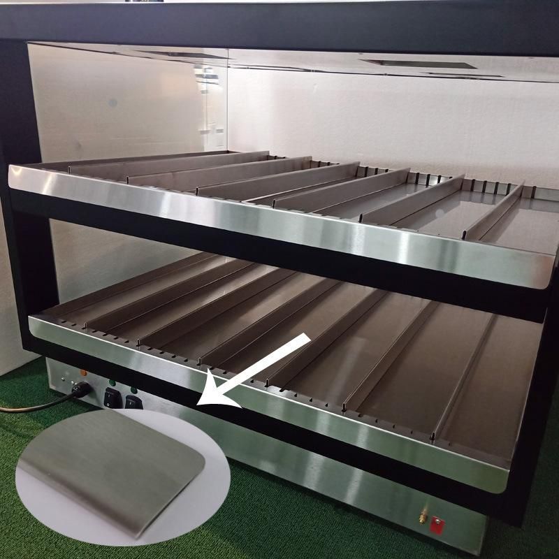 Fryking Restaurant Kitchen Equipment Burger Chute Showcase Machine for Hamburger