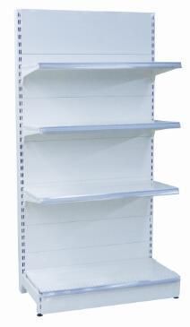 Single or Double Side Metal Supermarket Display Shelf