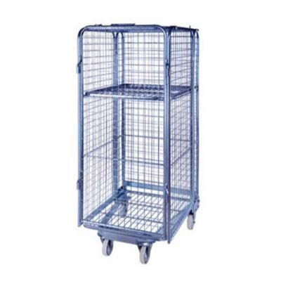 Cheap Price Supermarket Grocery Shopping Carts Security Roll Container