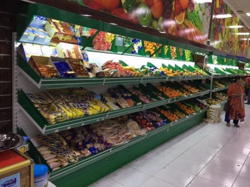 2 Layers Display Rack for Vegetables