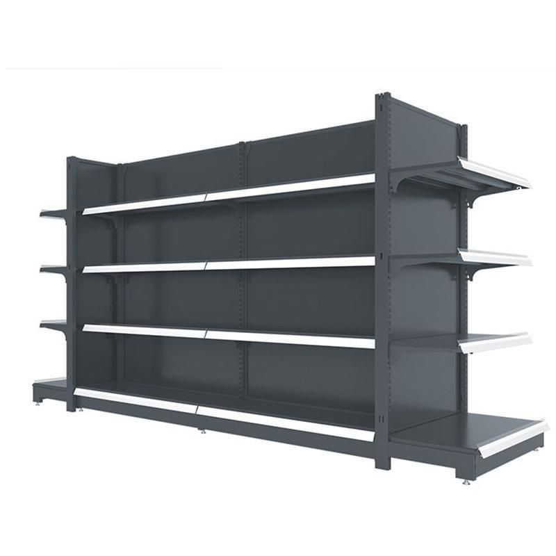 Double Sides Advertising Racks Supermarket Shelf Store Display Gondola