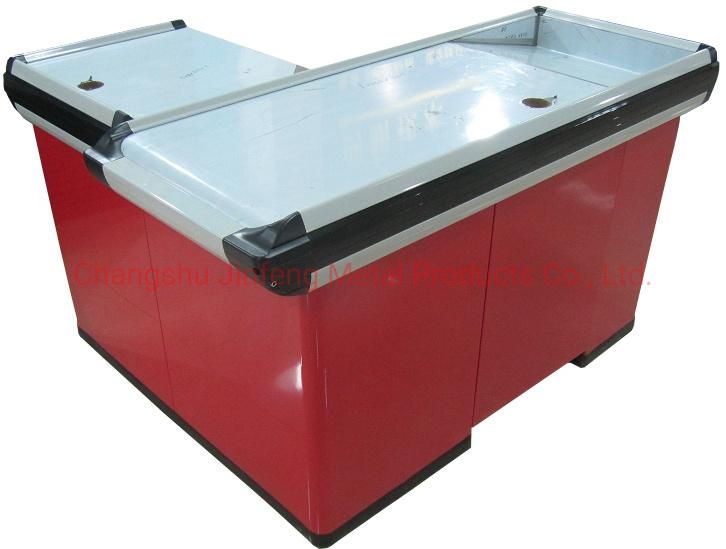 Supermarket Equipment Shopping Mall Cash Desk Supermarket Checkout Counter Cashier Counter