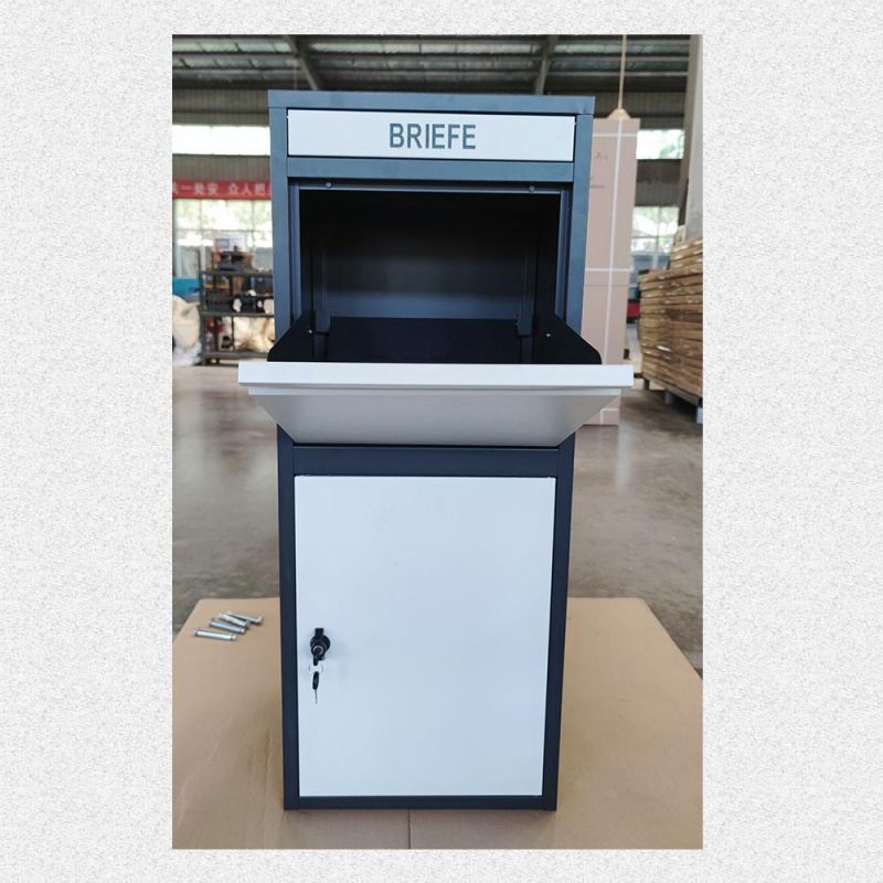 Fas-158 Wholesale Anti Theft Outdoor Smart Mailbox Metal Parcel Delivery Box Mailbox