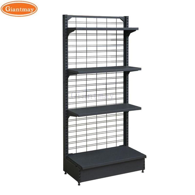 Giantmay Commercial Metal Stand Supermarket, Grocery Shelf Retail Display Shelves