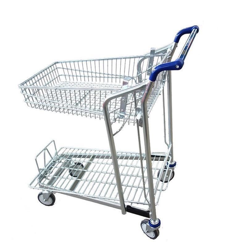 Wholesale Germany Style High Quality 60L-240L Trolley Cart Supermarket Shopping Trolley