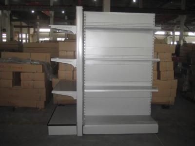 Good Quality Double Sided Shelf with End Shelf