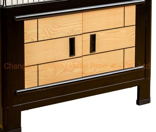 Supermarket Promotion Shelve Wooden Promotional Counter Exhibition Stand