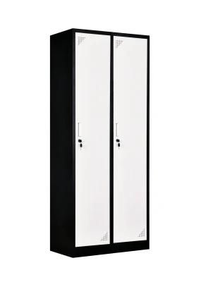 Metal Locker Wardrobe Steel Clothes Hanging Storage Cabinet Locker