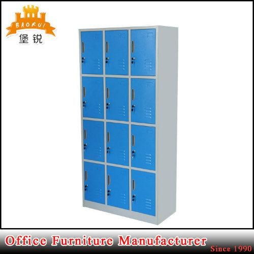 Fas-031 12 Door Locker Steel Storage Cabinet Metal Clothes Locker for School